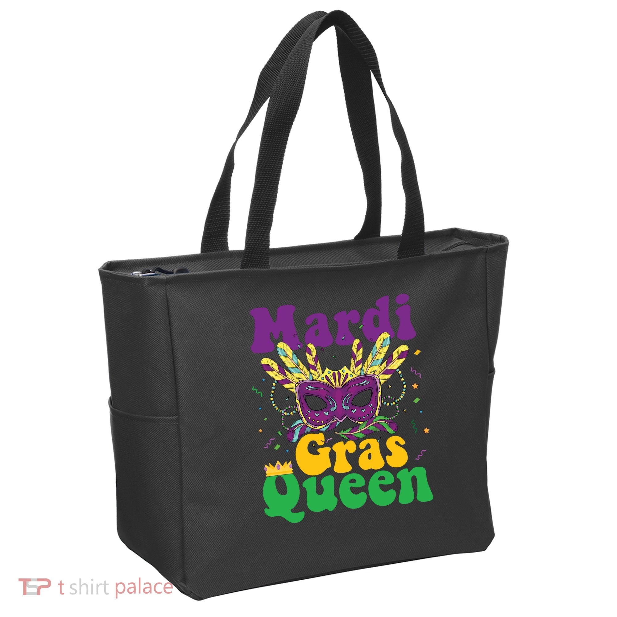 Mardi Gras Queen Funny Costume Mardi Gras Tote Bag