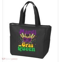 Mardi Gras Queen Funny Costume Mardi Gras Tote Bag thumb 3
