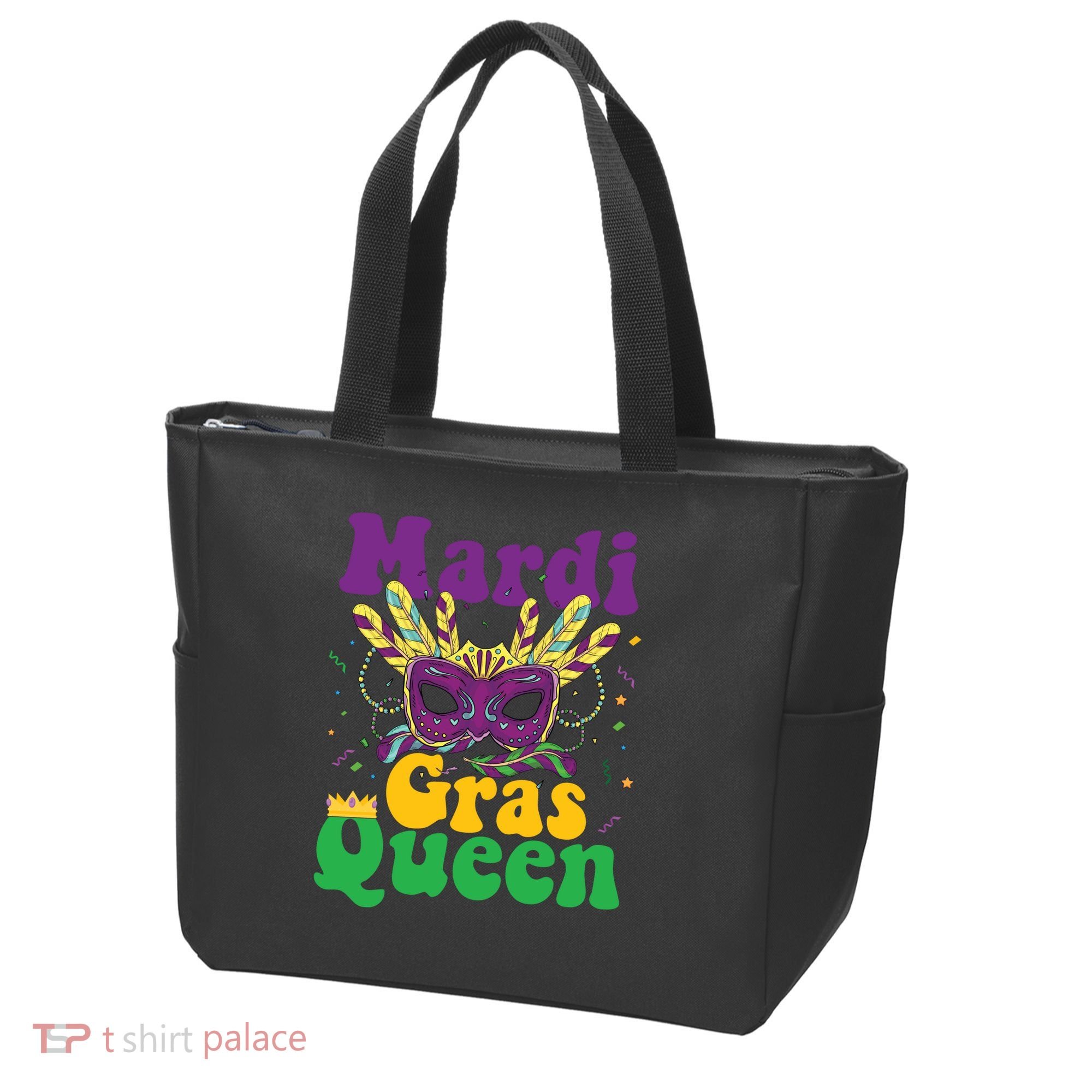 Mardi Gras Queen Funny Costume Mardi Gras Tote Bag