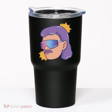 Mullet Guy Retro Tumbler