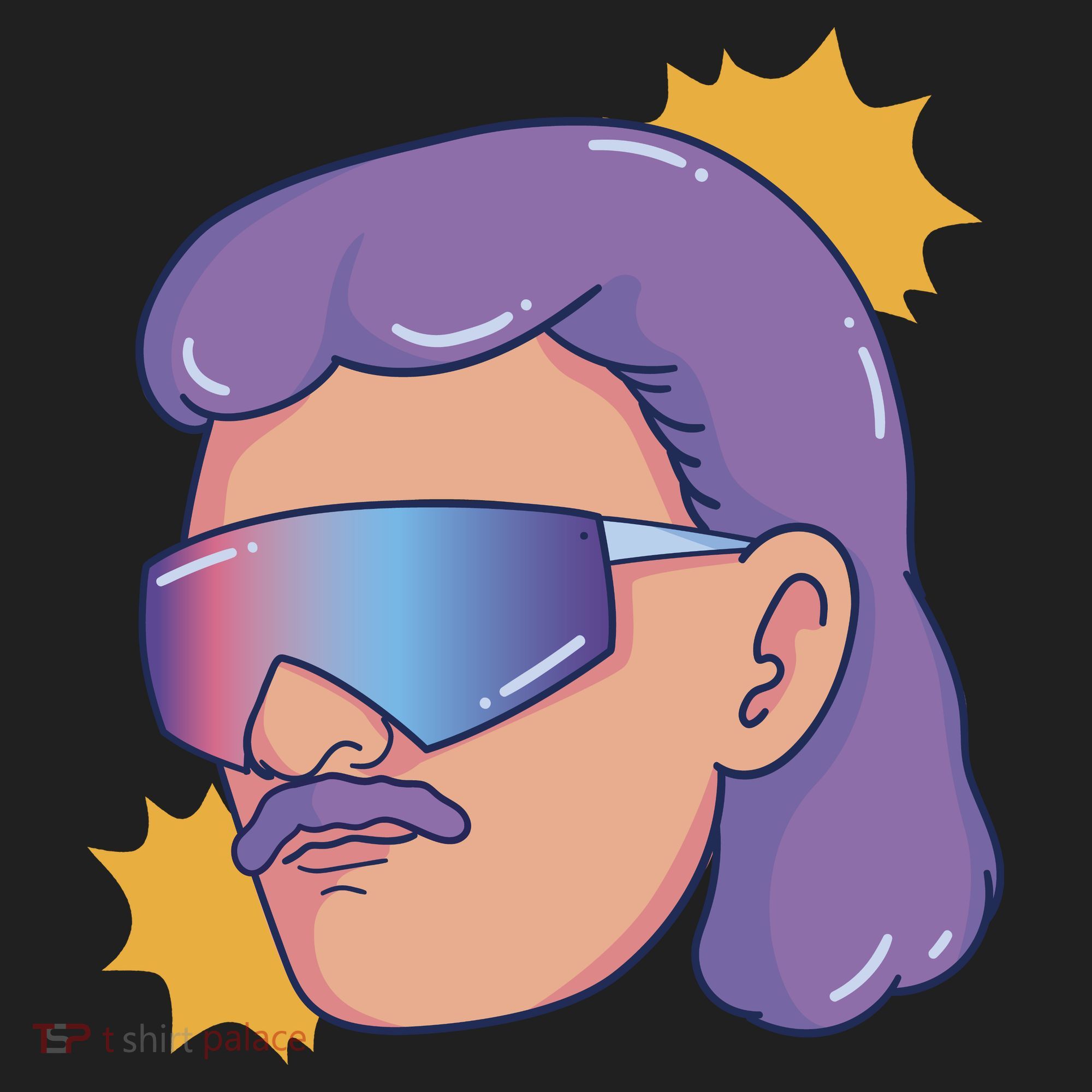 Mullet Guy Retro Tumbler