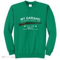 M1 Garand Rifle Gun Wwii Watch Your Thumb Est 1936 Graphic Sweatshirt thumb 0