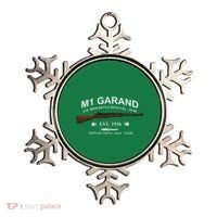 M1 Garand Rifle Gun Wwii Watch Your Thumb Est 1936 Graphic Ornament thumb 0