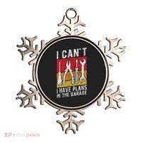 Mechanic Gift Retro Style I Cant I Have Plans In The Garage Cute Gift Ornament thumb 0