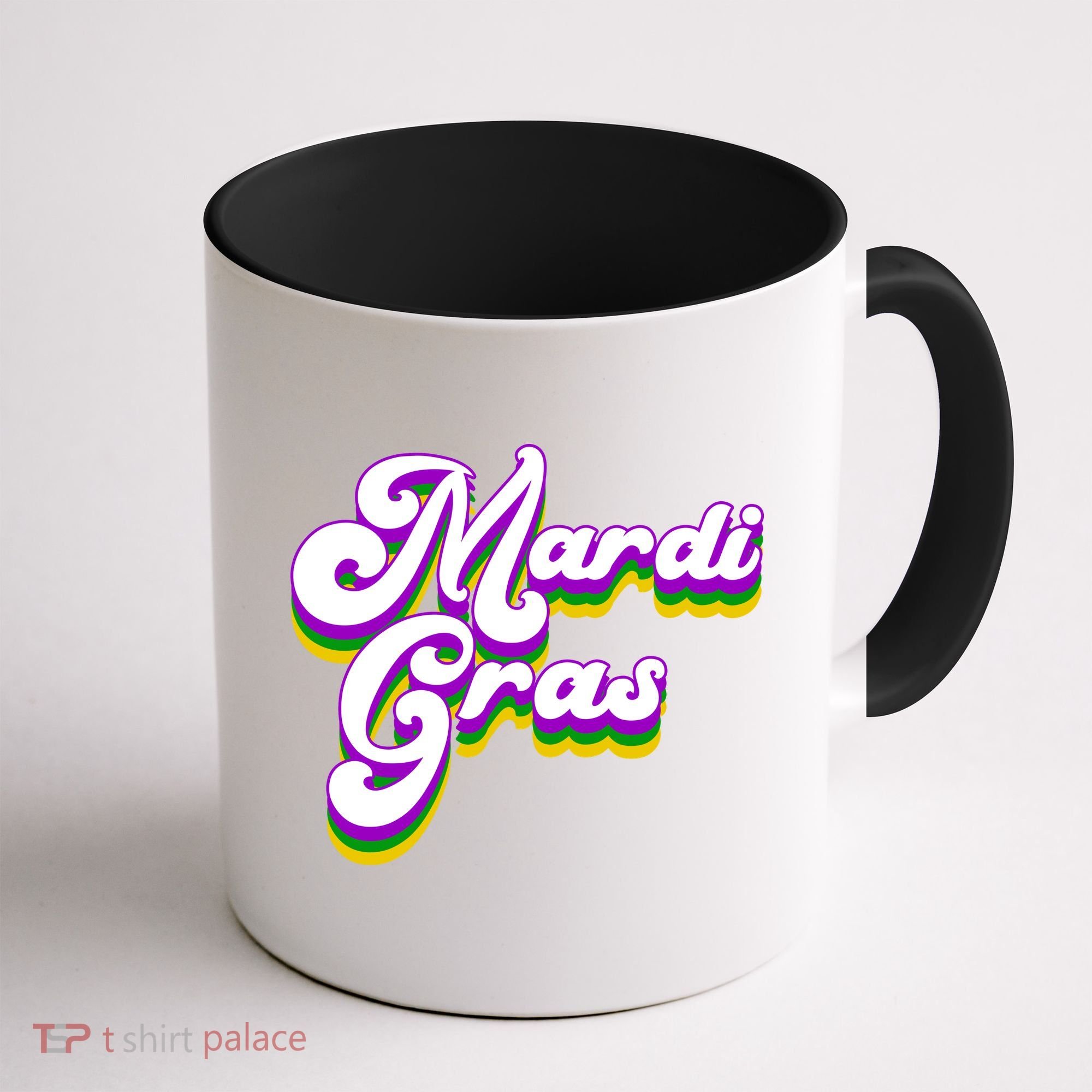 Mardi Gras Retro Festive Celebration Coffee Mug