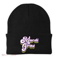 Mardi Gras Retro Festive Celebration Beanie thumb 0