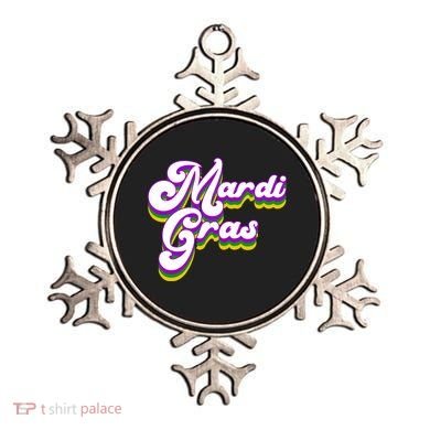 Mardi Gras Retro Festive Celebration Ornament