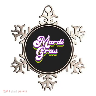 Mardi Gras Retro Festive Celebration Ornament