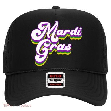 Mardi Gras Retro Festive Celebration Hat