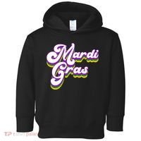 Mardi Gras Retro Festive Celebration Toddler Hoodie thumb 0