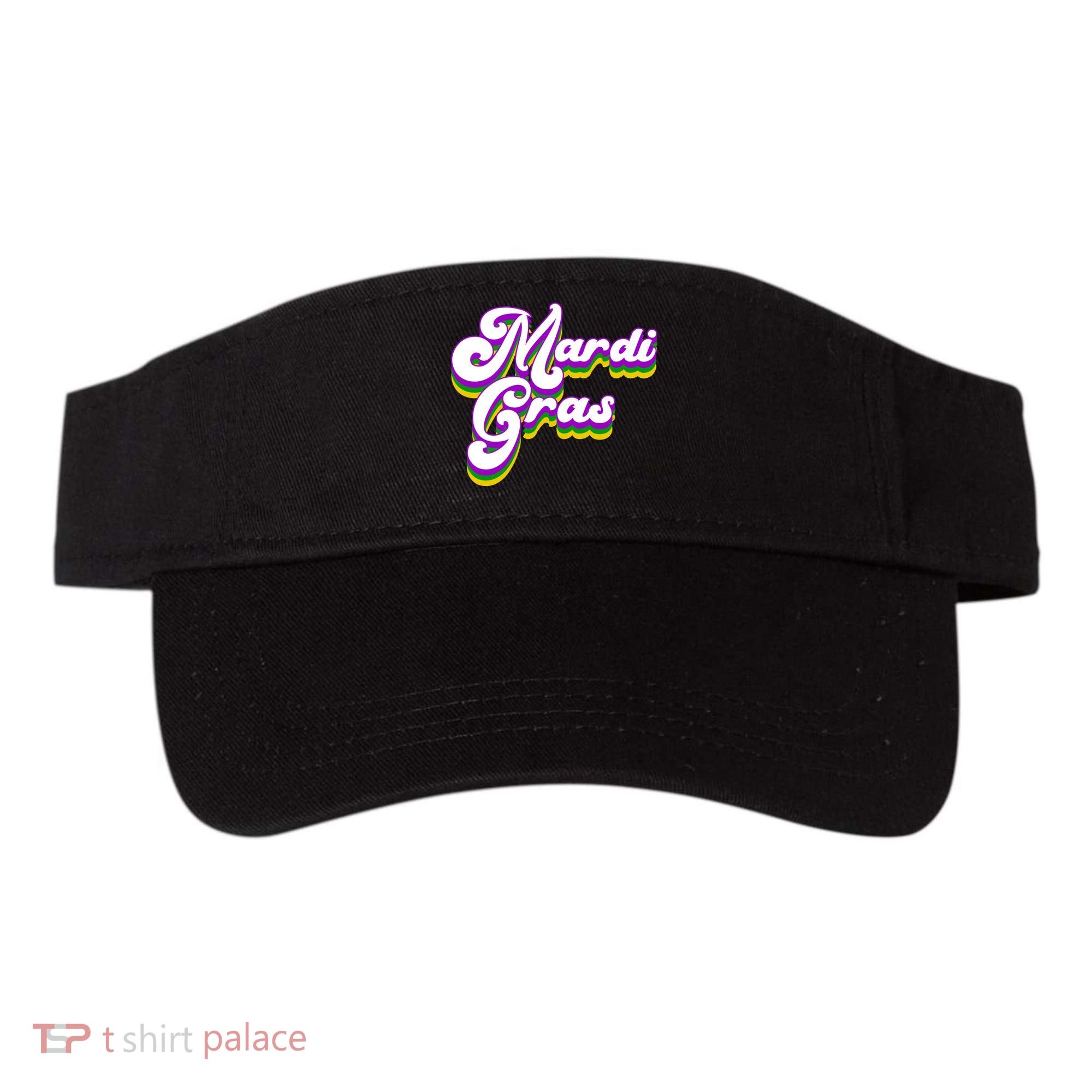 Mardi Gras Retro Festive Celebration Visor