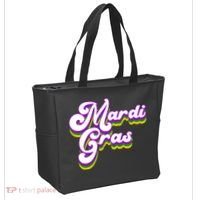 Mardi Gras Retro Festive Celebration Tote Bag thumb 2