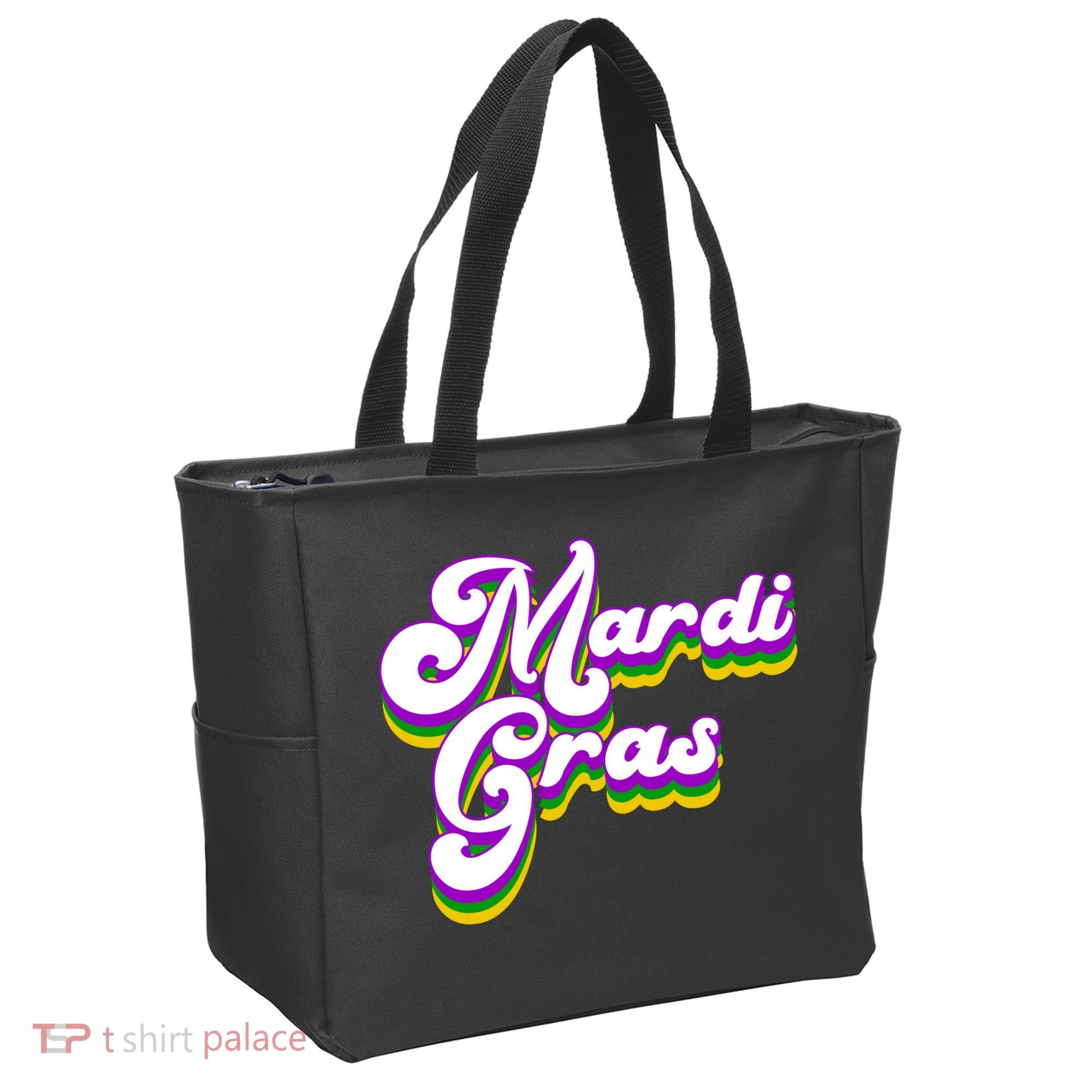 Mardi Gras Retro Festive Celebration Tote Bag