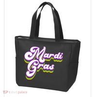 Mardi Gras Retro Festive Celebration Tote Bag thumb 3