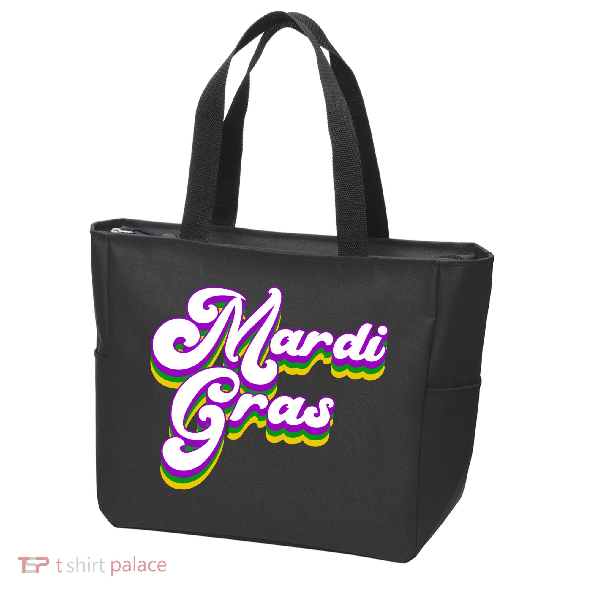 Mardi Gras Retro Festive Celebration Tote Bag