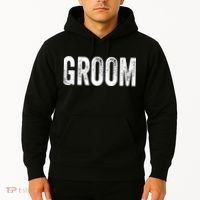 Matching Getting Ready Bride & Groom Wedding Groom Hoodie thumb 2