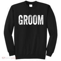 Matching Getting Ready Bride & Groom Wedding Groom Sweatshirt thumb 0