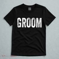 Matching Getting Ready Bride & Groom Wedding Groom T-Shirt thumb 5