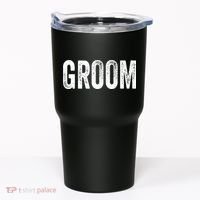 Matching Getting Ready Bride & Groom Wedding Groom Tumbler thumb 0