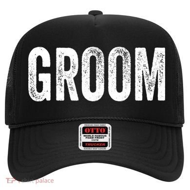 Matching Getting Ready Bride & Groom Wedding Groom Hat