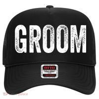 Matching Getting Ready Bride & Groom Wedding Groom Hat thumb 0