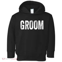 Matching Getting Ready Bride & Groom Wedding Groom Toddler Hoodie thumb 0