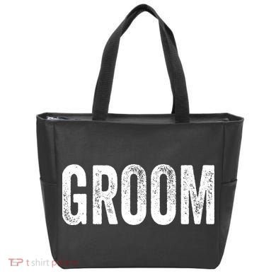 Matching Getting Ready Bride & Groom Wedding Groom Tote Bag