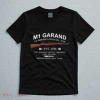 M1 Garand Rifle Gun Wwii Watch Your Thumb Est 1936 Graphic T-Shirt thumb 5