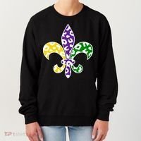 Mardi Gras Royalty Festival Women's Sweatshirt thumb 0