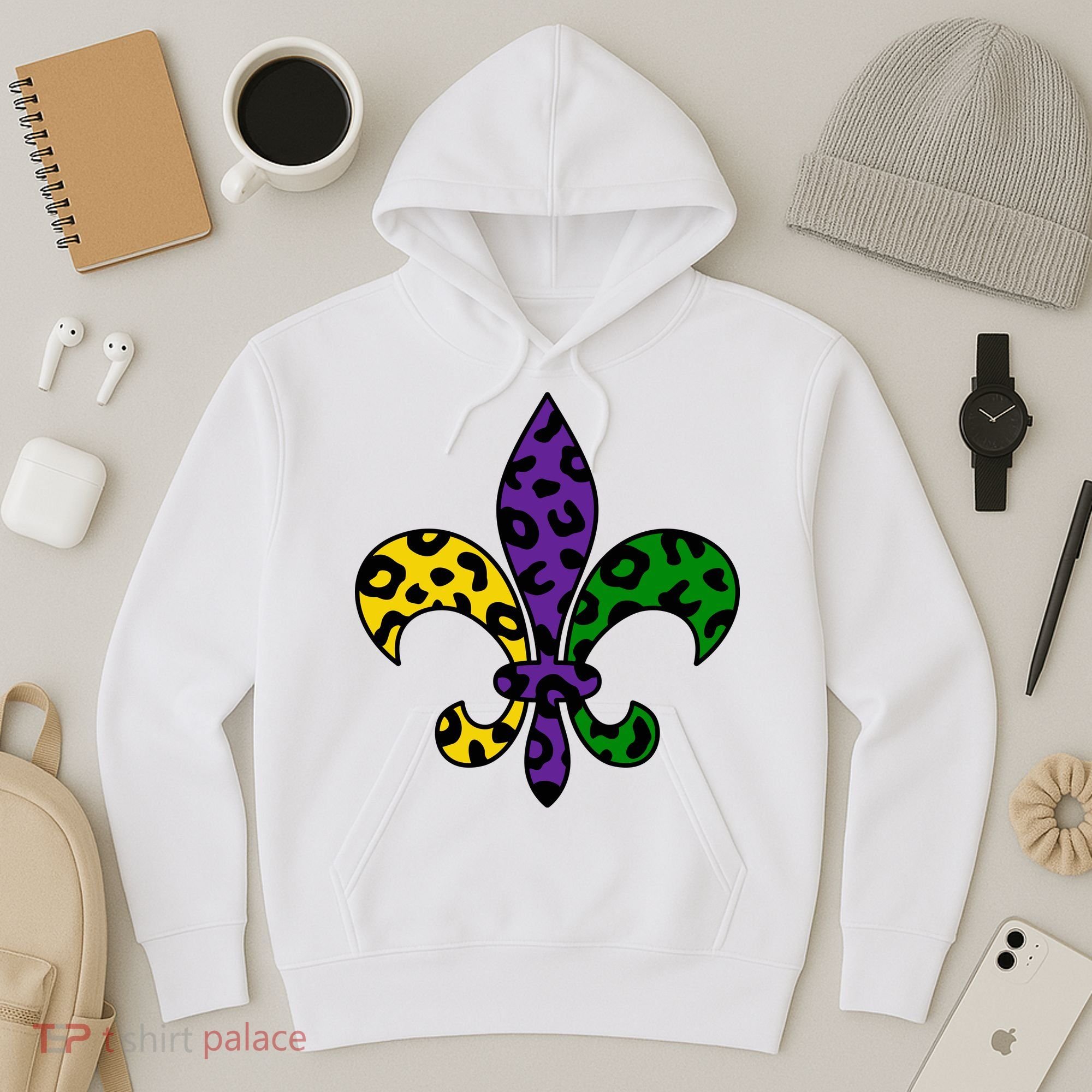 Mardi Gras Royalty Festival Hoodie