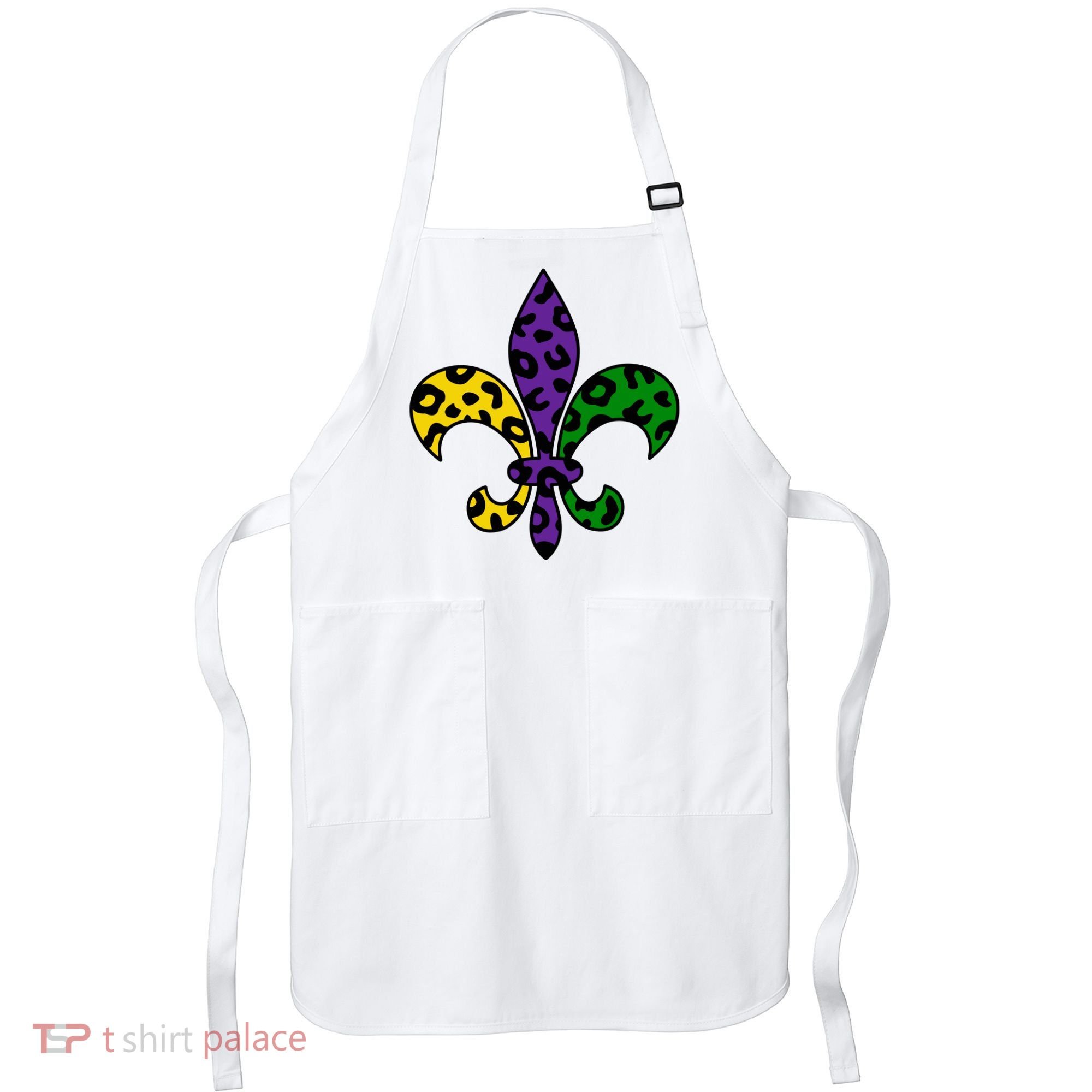 Mardi Gras Royalty Festival Apron