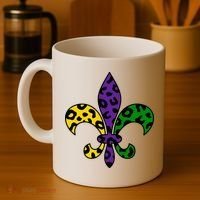 Mardi Gras Royalty Festival Coffee Mug thumb 4