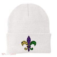 Mardi Gras Royalty Festival Beanie thumb 0