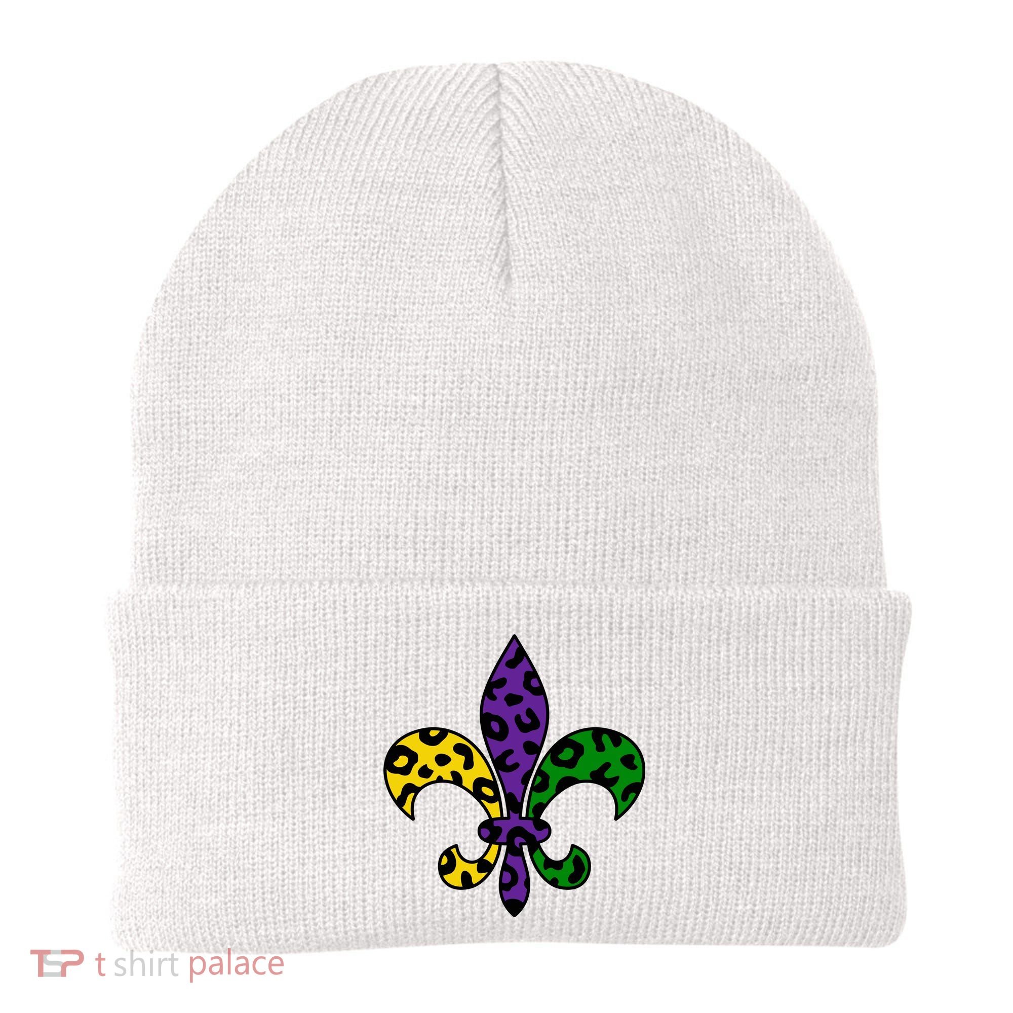 Mardi Gras Royalty Festival Beanie