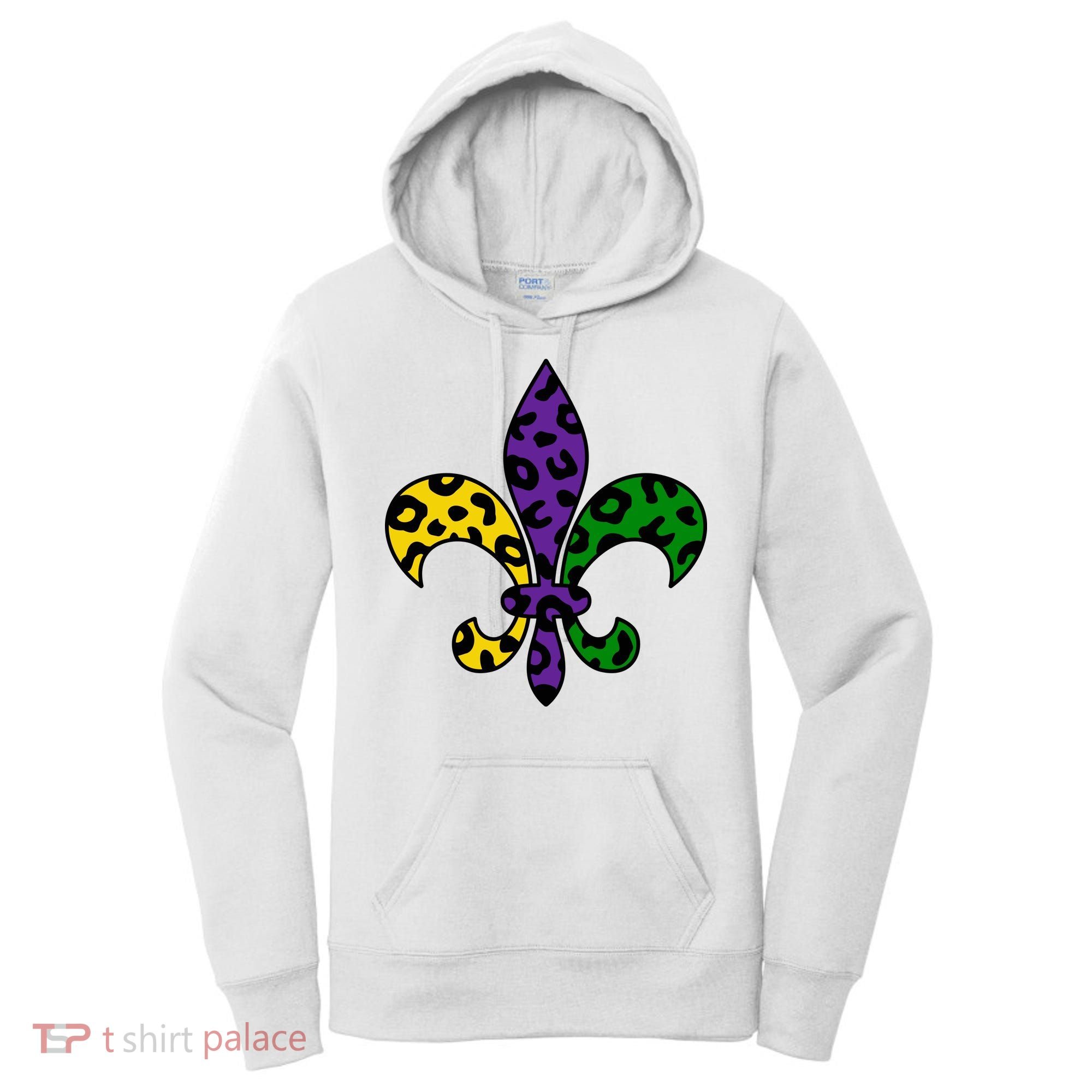 Mardi Gras Royalty Festival Women's Hoodie