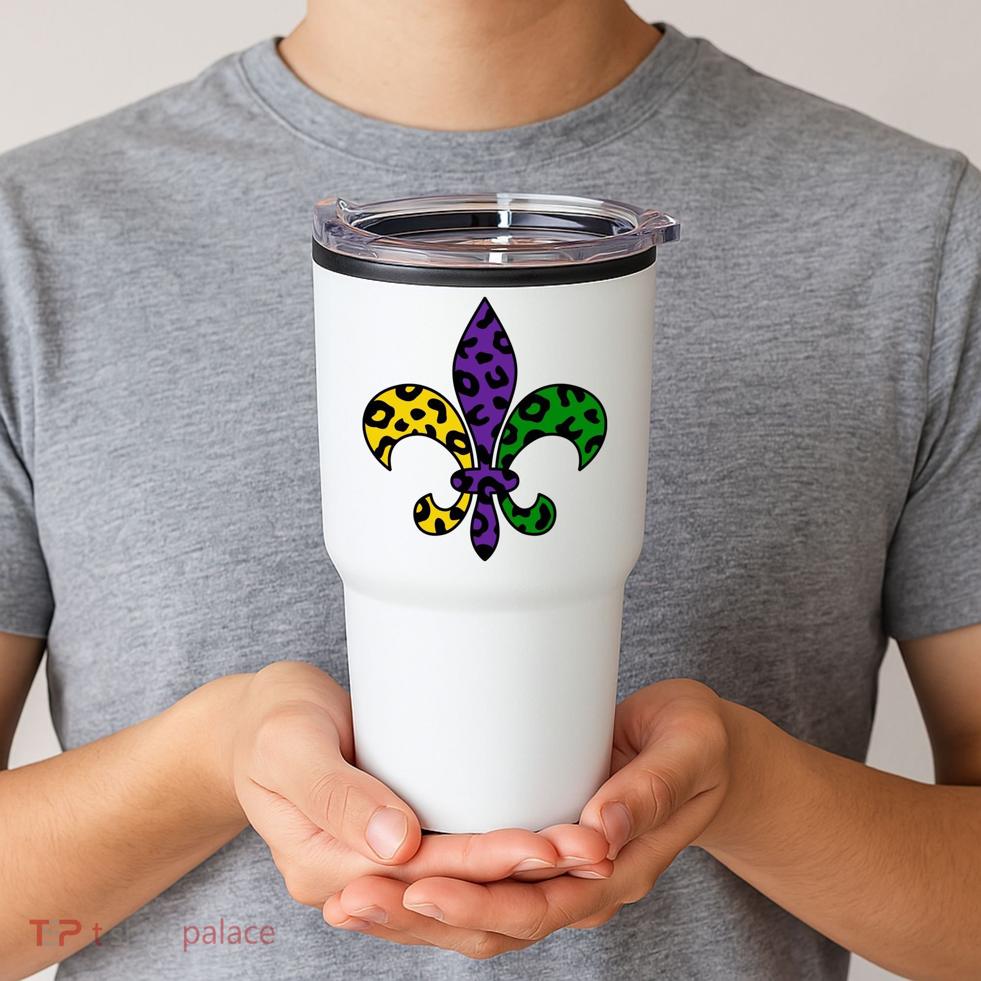 Mardi Gras Royalty Festival Tumbler