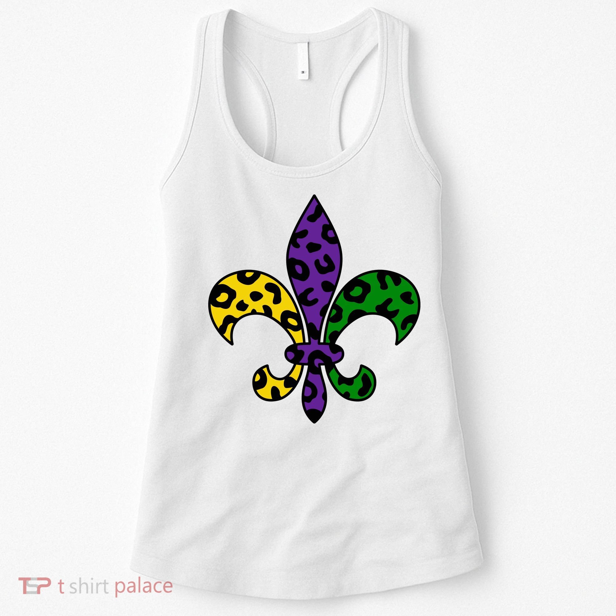 Mardi Gras Royalty Festival Women's Tank Top