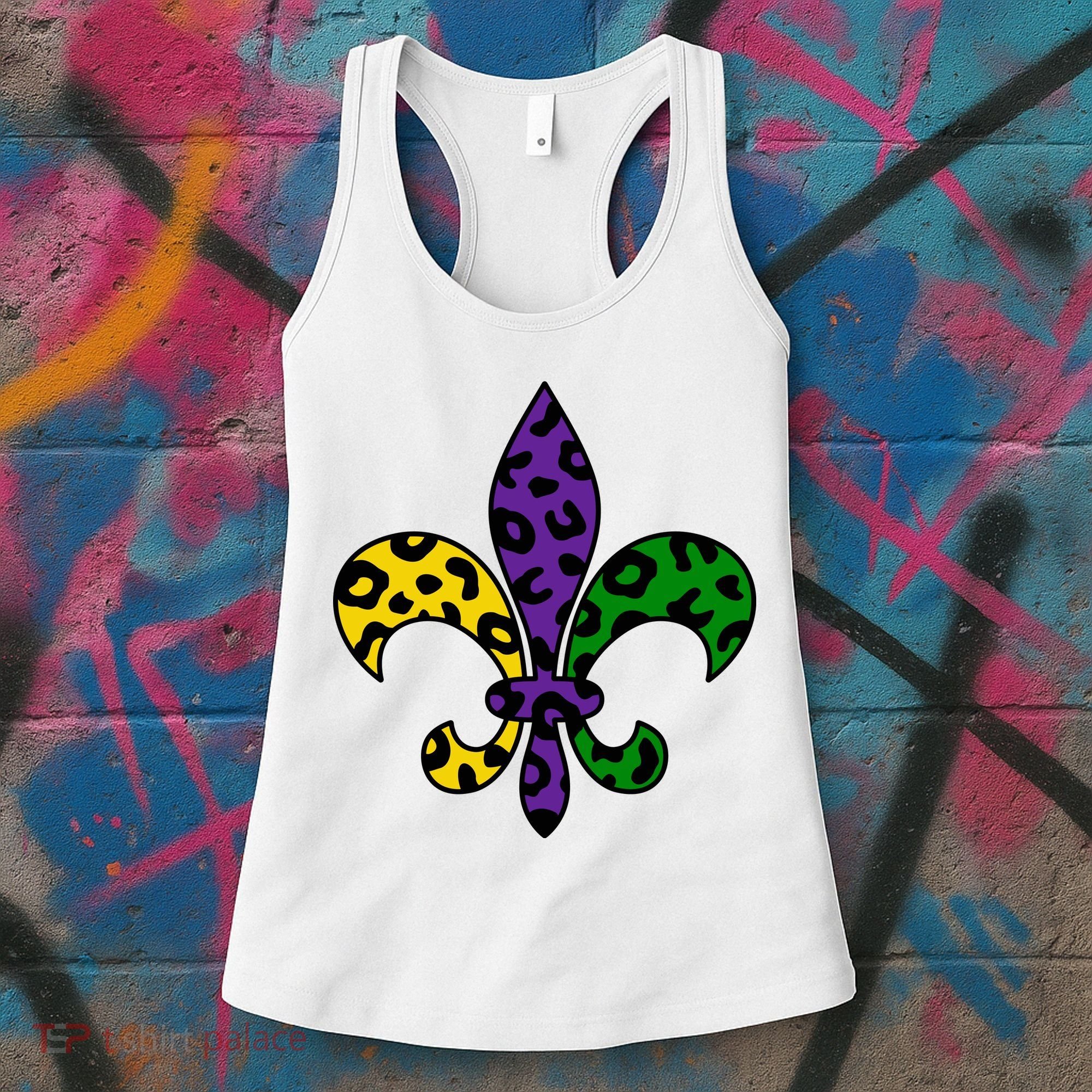 Mardi Gras Royalty Festival Women's Tank Top