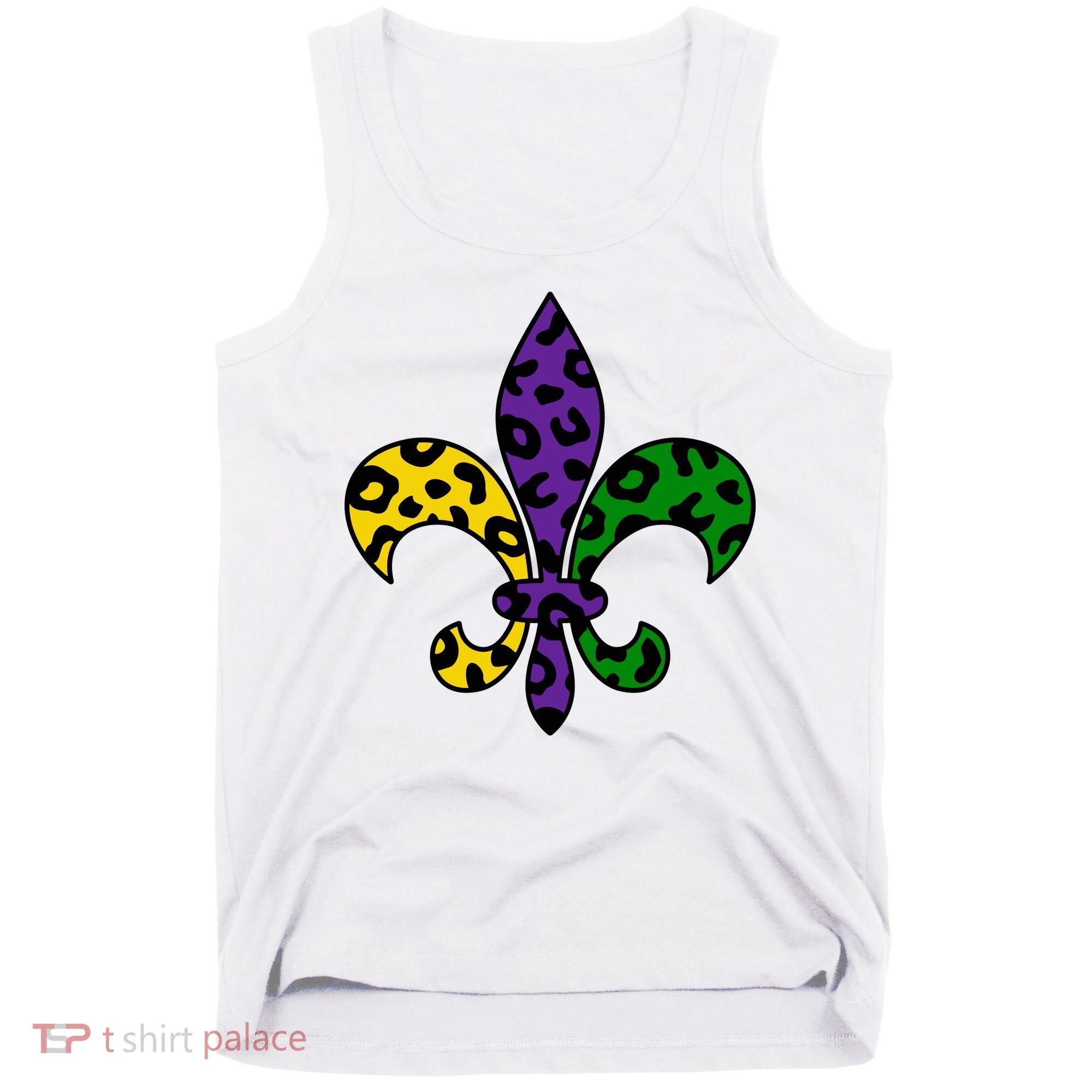 Mardi Gras Royalty Festival Tank Top