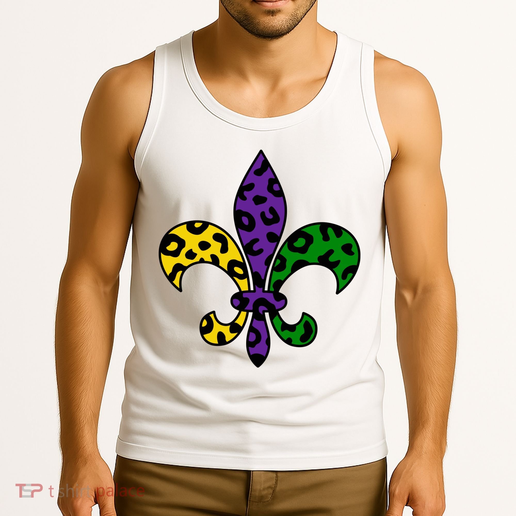 Mardi Gras Royalty Festival Tank Top
