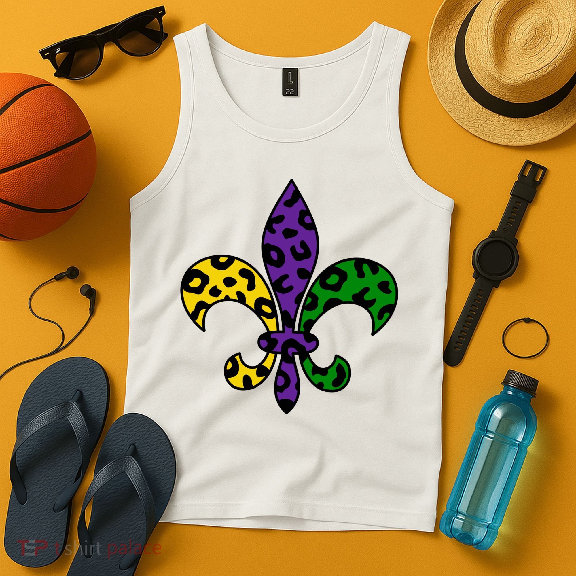 Mardi Gras Royalty Festival Tank Top