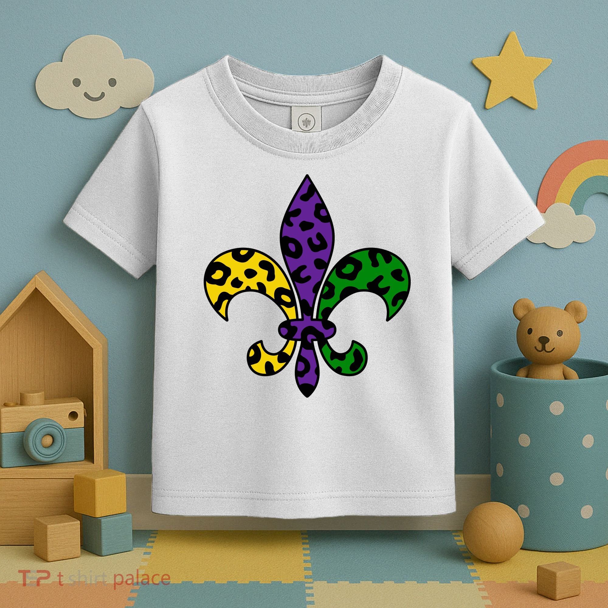 Mardi Gras Royalty Festival Toddler T-Shirt