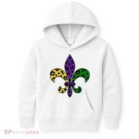 Mardi Gras Royalty Festival Kids Hoodie thumb 0