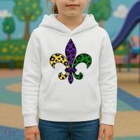 Mardi Gras Royalty Festival Kids Hoodie thumb 3