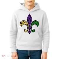 Mardi Gras Royalty Festival Kids Hoodie thumb 4