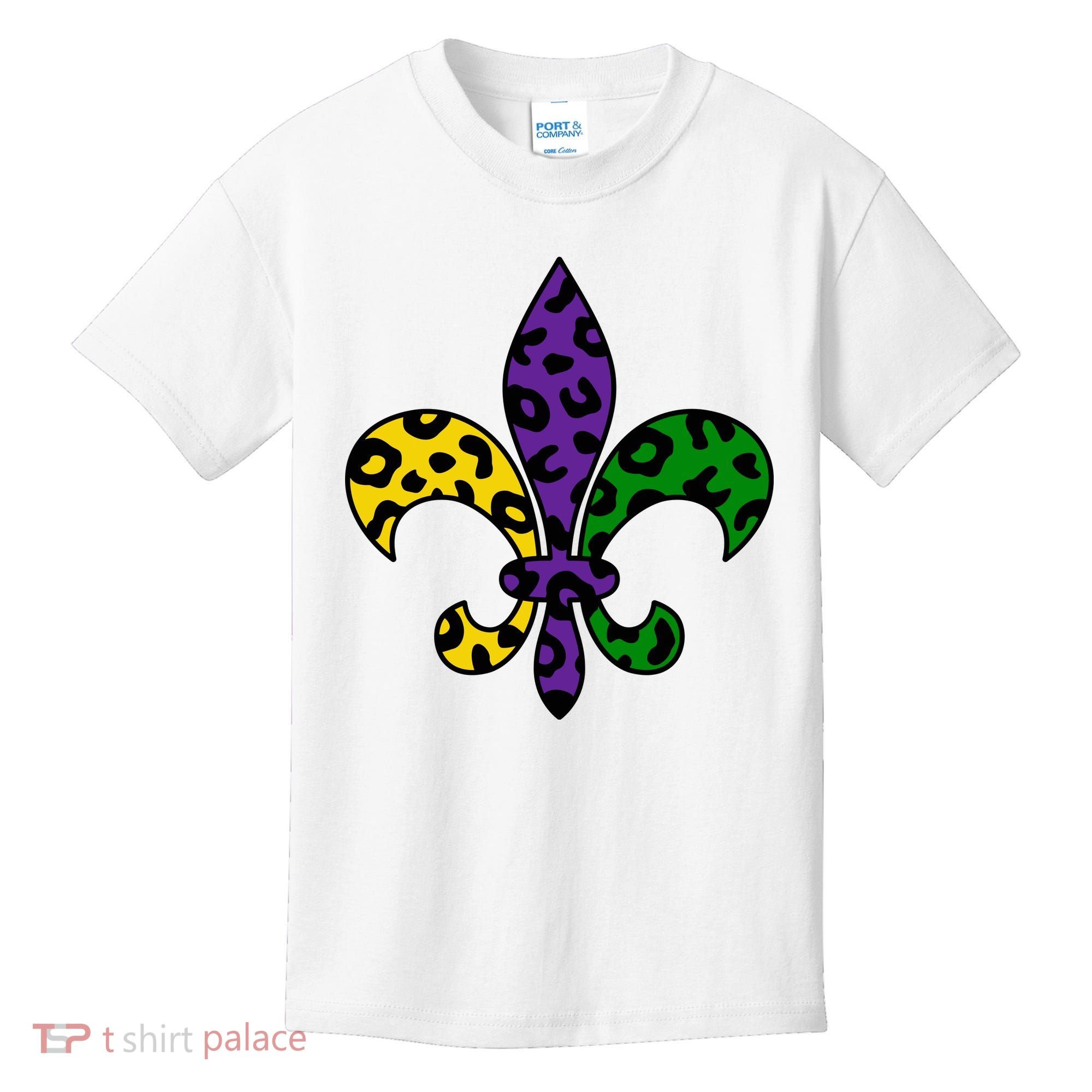 Mardi Gras Royalty Festival Kids T-Shirt