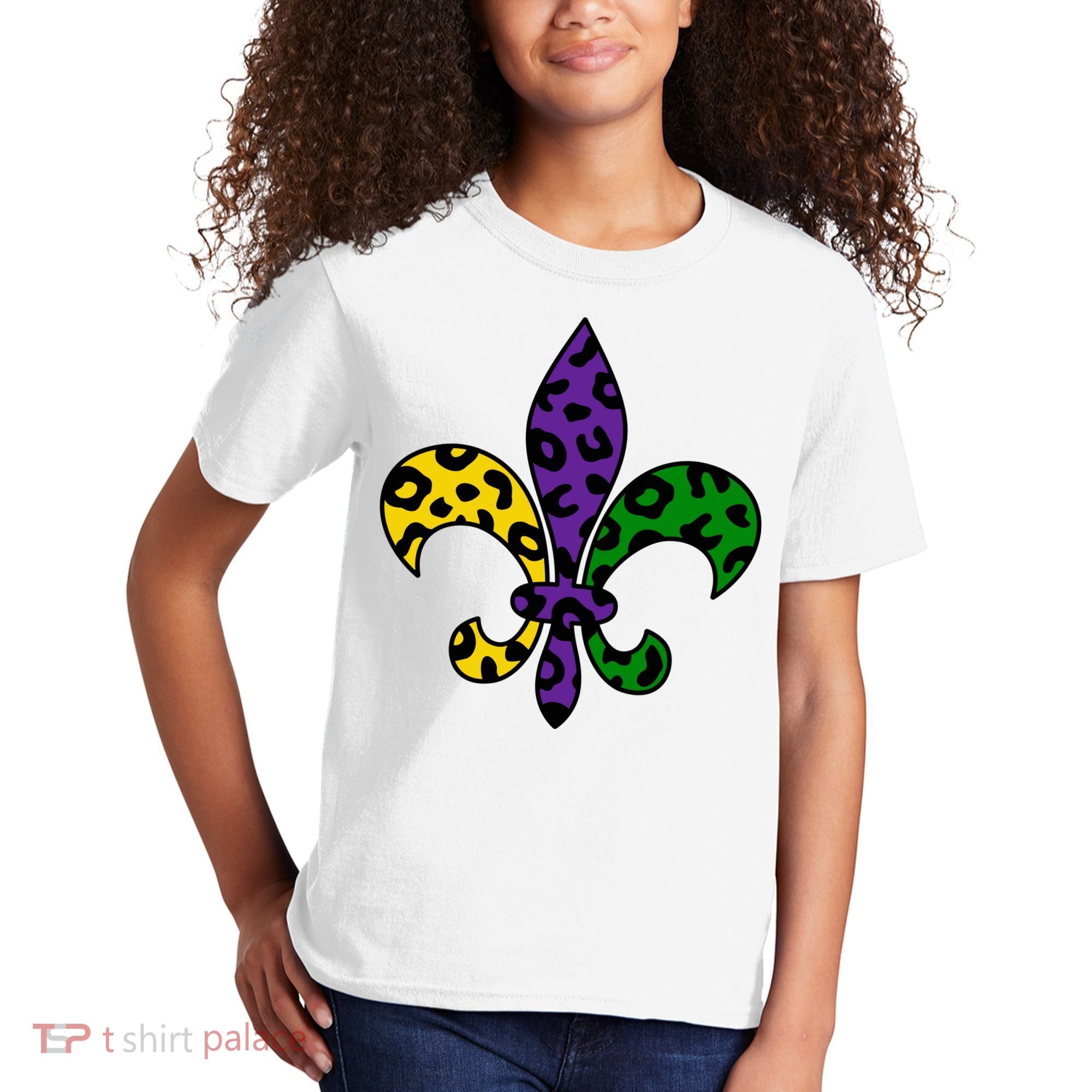 Mardi Gras Royalty Festival Kids T-Shirt