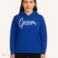 Matching Getting Ready Bride And Groom Wedding Funny Gift Groom Gift Hoodie thumb 5