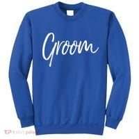 Matching Getting Ready Bride And Groom Wedding Funny Gift Groom Gift Sweatshirt thumb 0