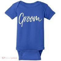 Matching Getting Ready Bride And Groom Wedding Funny Gift Groom Gift Baby Bodysuit thumb 0